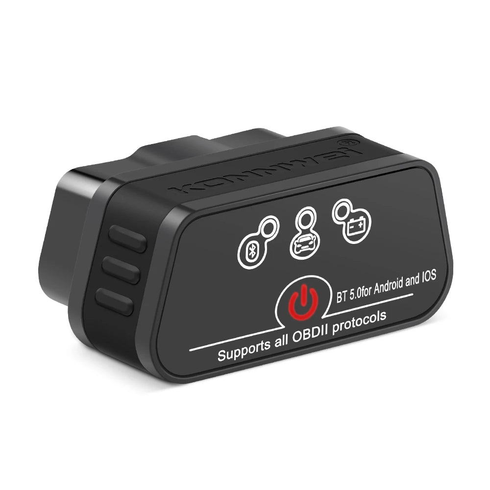 Konnwei ELM327 V1.5 Bluetooth 5.0 OBD2 Scanner ELM 327 V1 5 OBDII Auto Car Diagnostic Tools ODB2 OBD 2 Code Reader