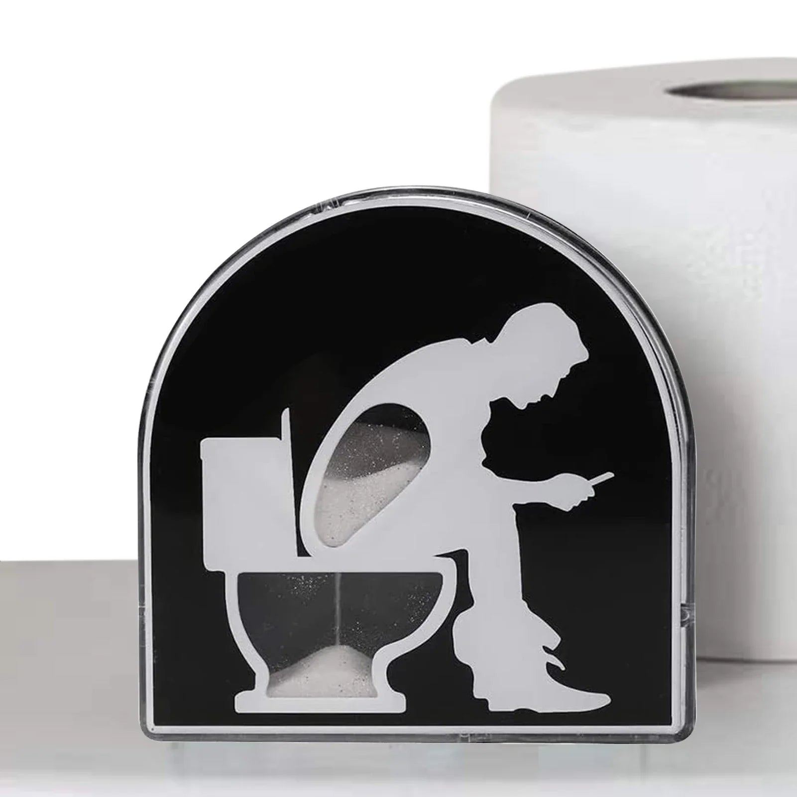 2025 new 5-minute hourglass toilet hourglass timer creative toilet hourglass, childrens brush timing tool, home garden home