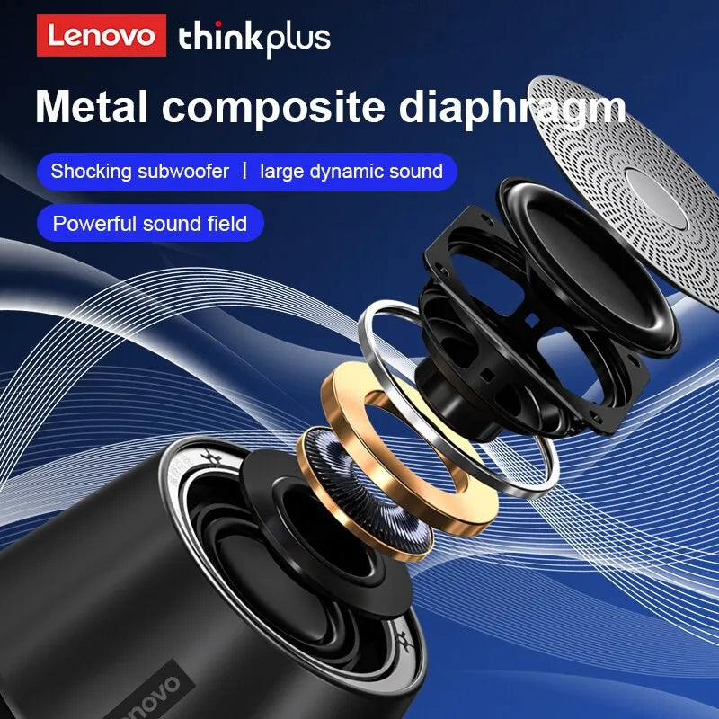 Lenovo K3 Pro 5.0 Portable Bluetooth Speaker Stereo Surround Wireless Bluetooth Speakers Music Audio Player Loudspeaker
