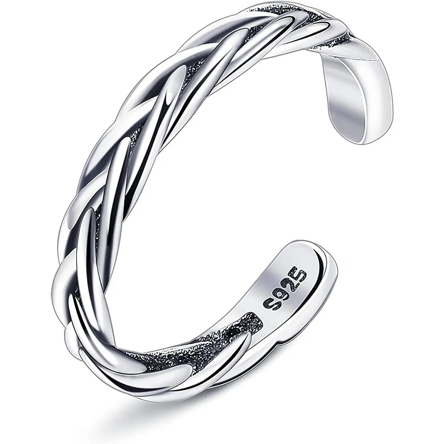 Adjustable 925 Sterling Silver Minimal Toe Ring