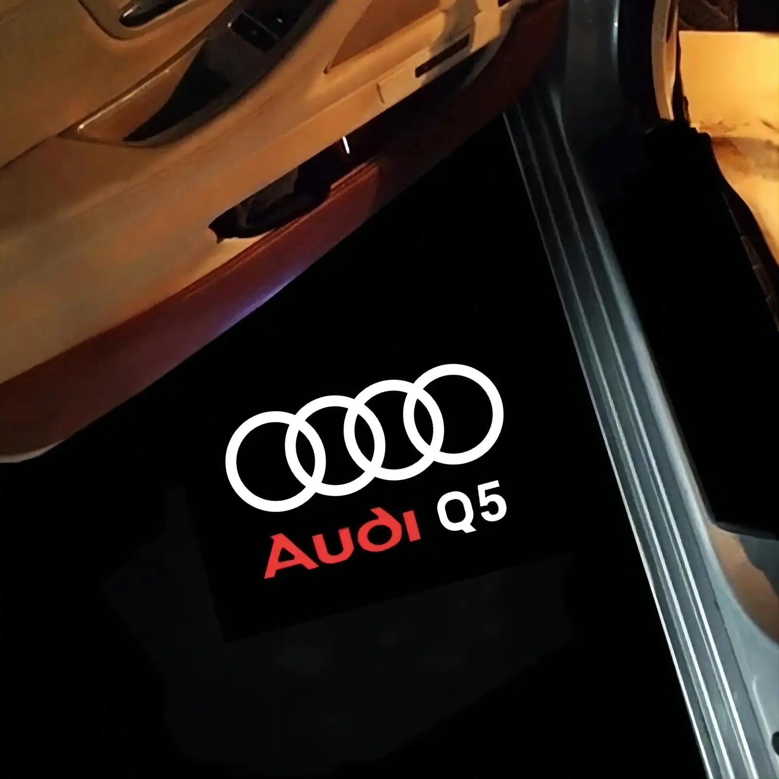 Car Door Welcome Light Led Projector Lamp For Audi A3 A4 B8 8P 8V A6 C7 A5 Q5 B7 B6 B9 SLINE QUTTRO RS Q3 Q7 S3 S4 S5 SQ5 S6 A8