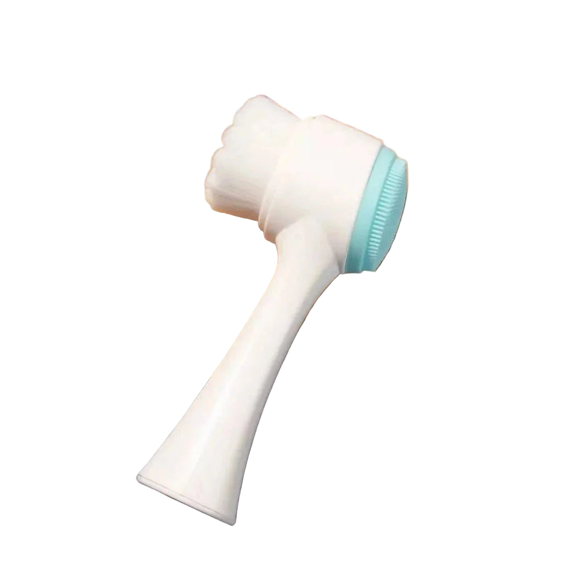 Dual-Sided Silicone Pet Paw Cleaner and Massage Grooming Brush