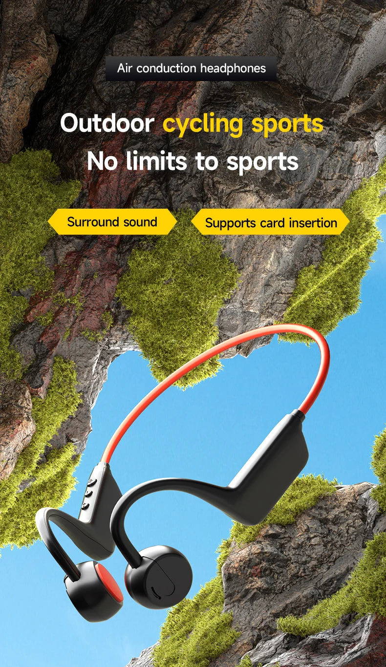 Acavity Pro IPX8 – Waterproof Swimming & Sports Bone Conduction Headphones
