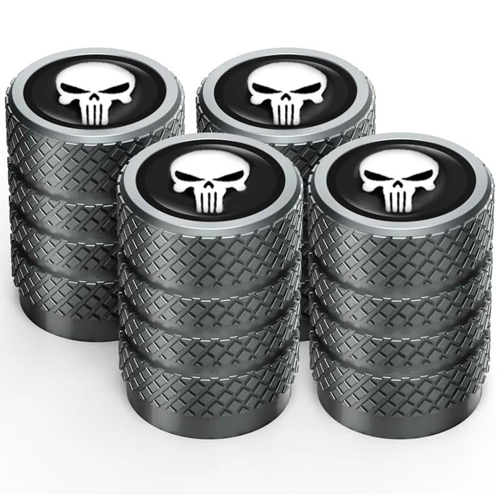 1Set Car Tire Valve Caps Tire Dust Caps Tire Air Cover for Cars, SUVs, Bike and Bicycle, Trucks, Motorcycles