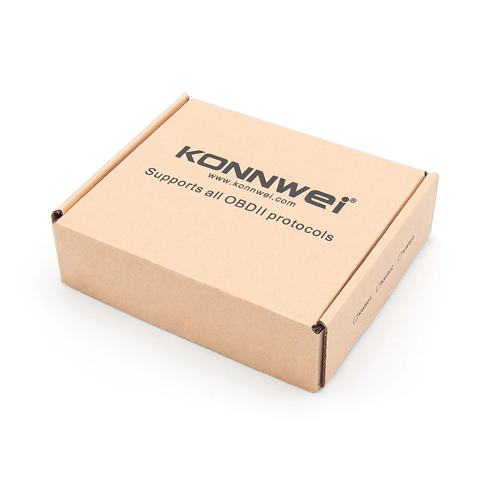 Konnwei ELM327 V1.5 Bluetooth 5.0 OBD2 Scanner ELM 327 V1 5 OBDII Auto Car Diagnostic Tools ODB2 OBD 2 Code Reader