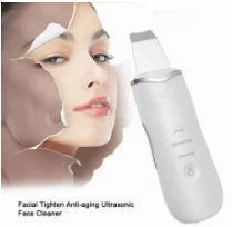 Ultrasonic Skin Scrubber Scrubber Deep Vibrate Facial Cleaner Shovel Face Scrubber Peeling Black Head Remover Facial Massager