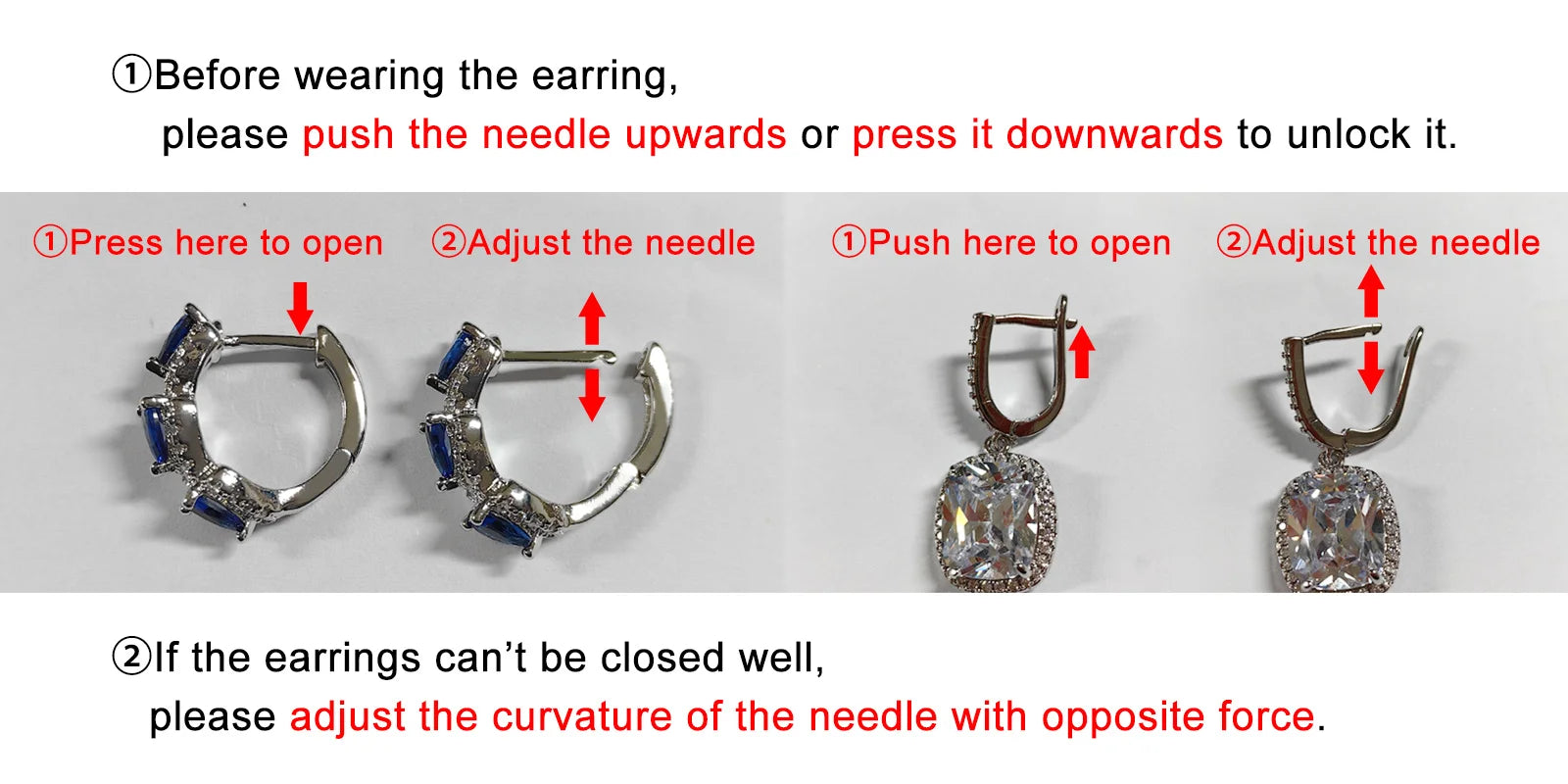 Korean Paved CZ Hoop Earrings Simple Versatile Jewellery
