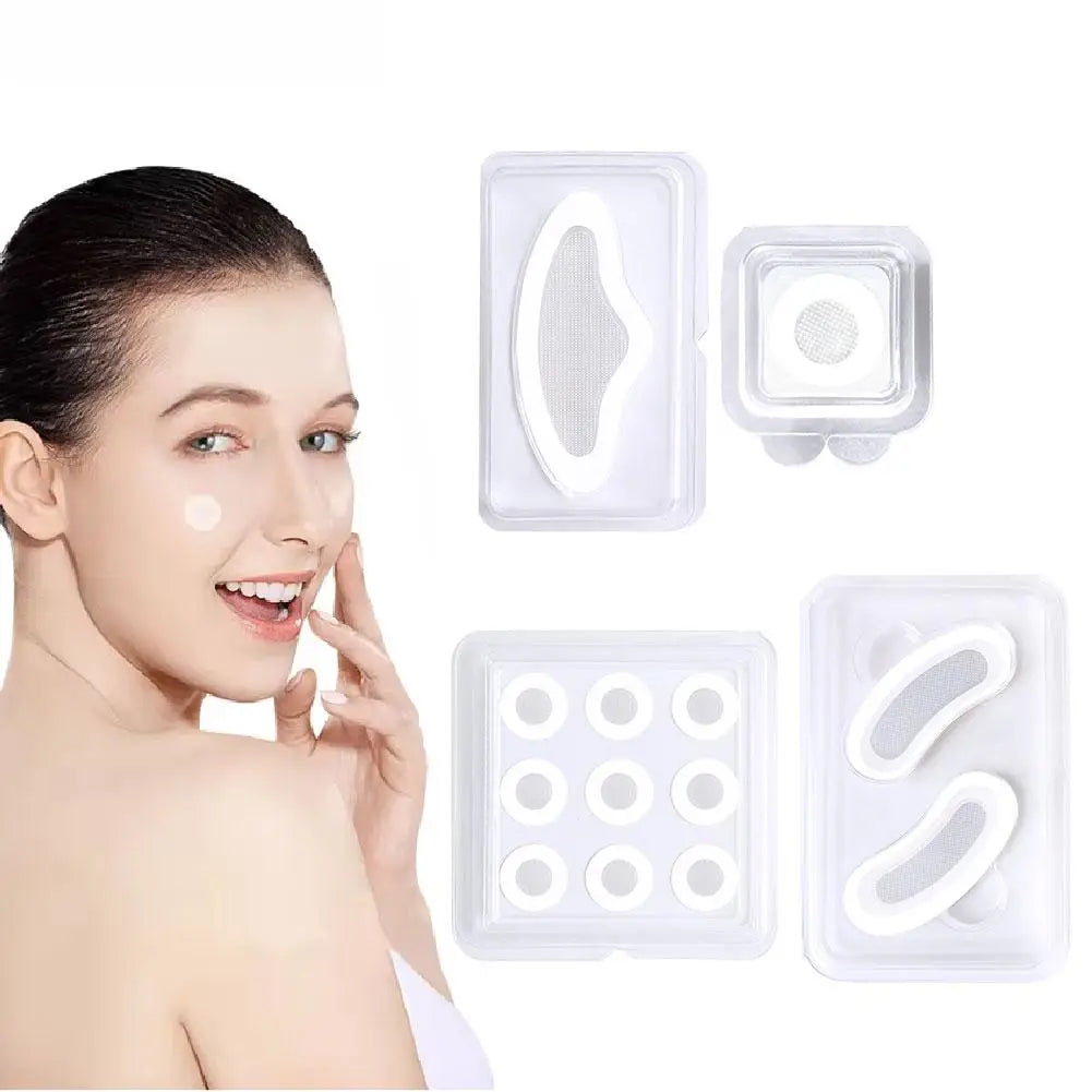 1set Soluble Microneedle Hydrocolloid Acne Patch Invisible Breathable Acne Patch Available Day And Night Skin Care Repair Patch