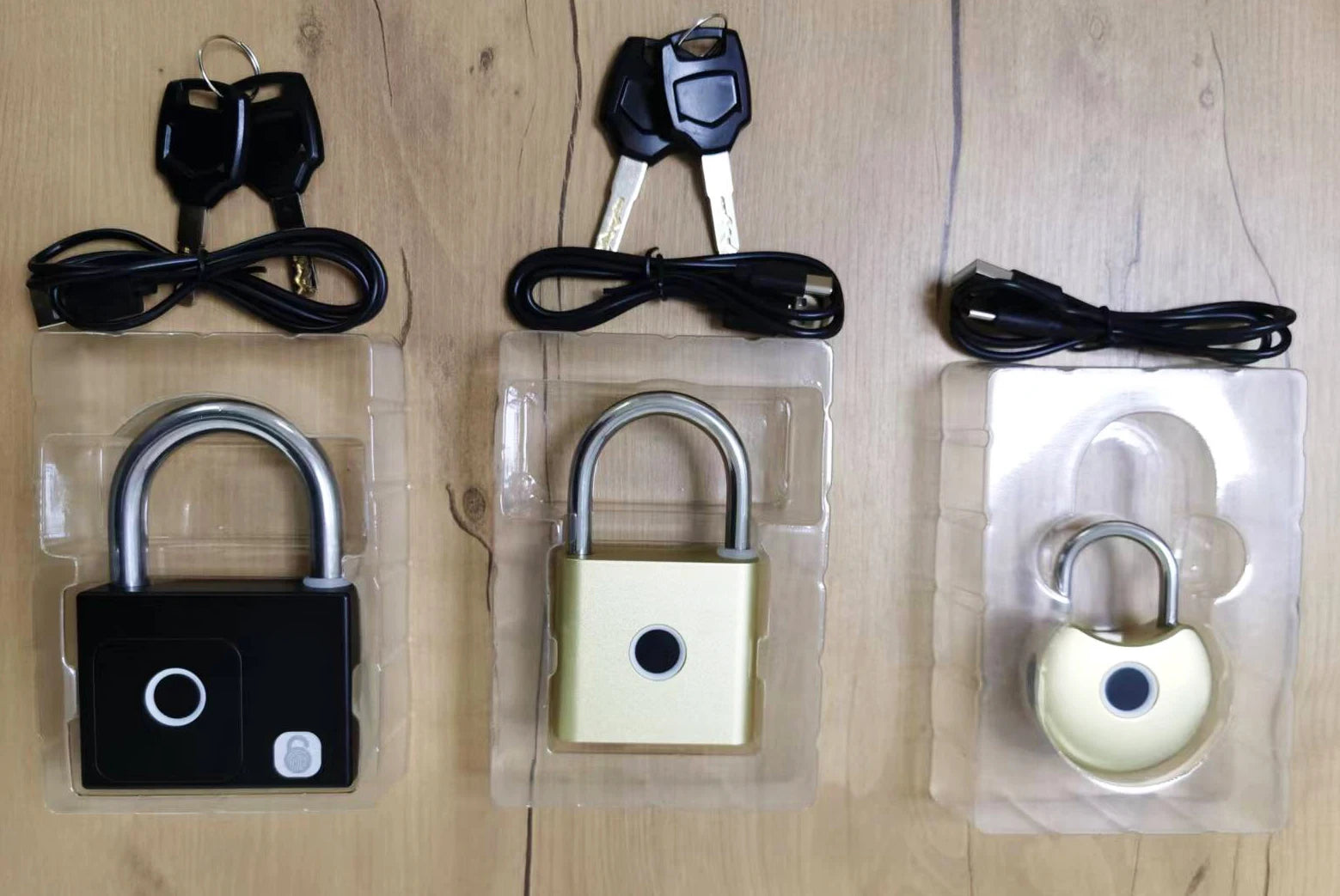 RAYKUBE Tuya Smart Padlock Fingerprint Waterproof USB Charging Quick Identification Unlock Sensor High Quality P70/P55/PQ1
