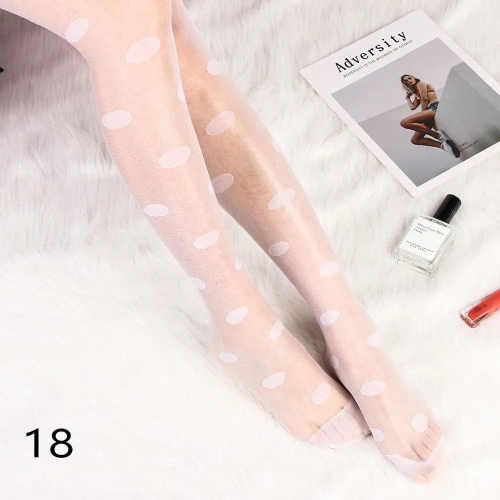 Sexy Various Styles Sheer Silk Stockings Thin Pantyhose