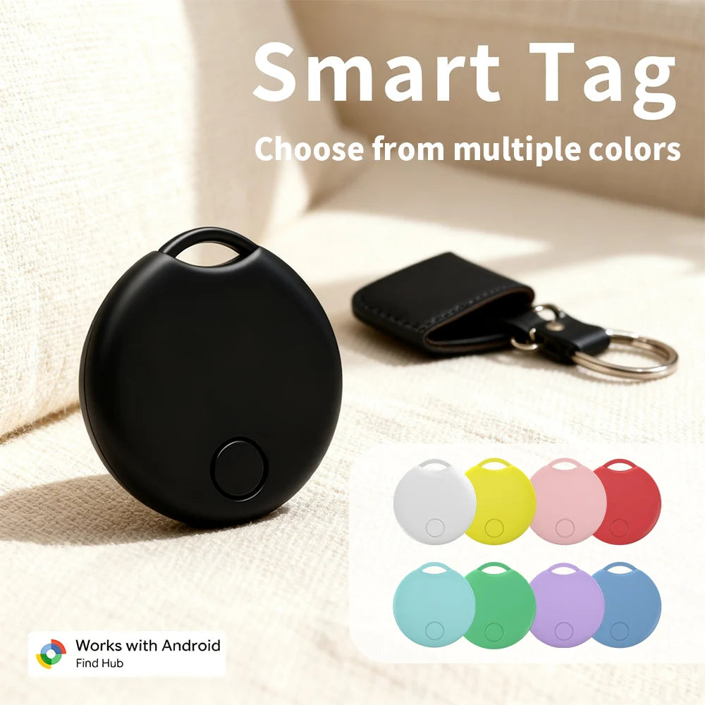 RSH Smart Tracker Work With Android Google Find Hub App Navigating Key Finder Locator Remote Positioning Tag for Xiaomi Samsung