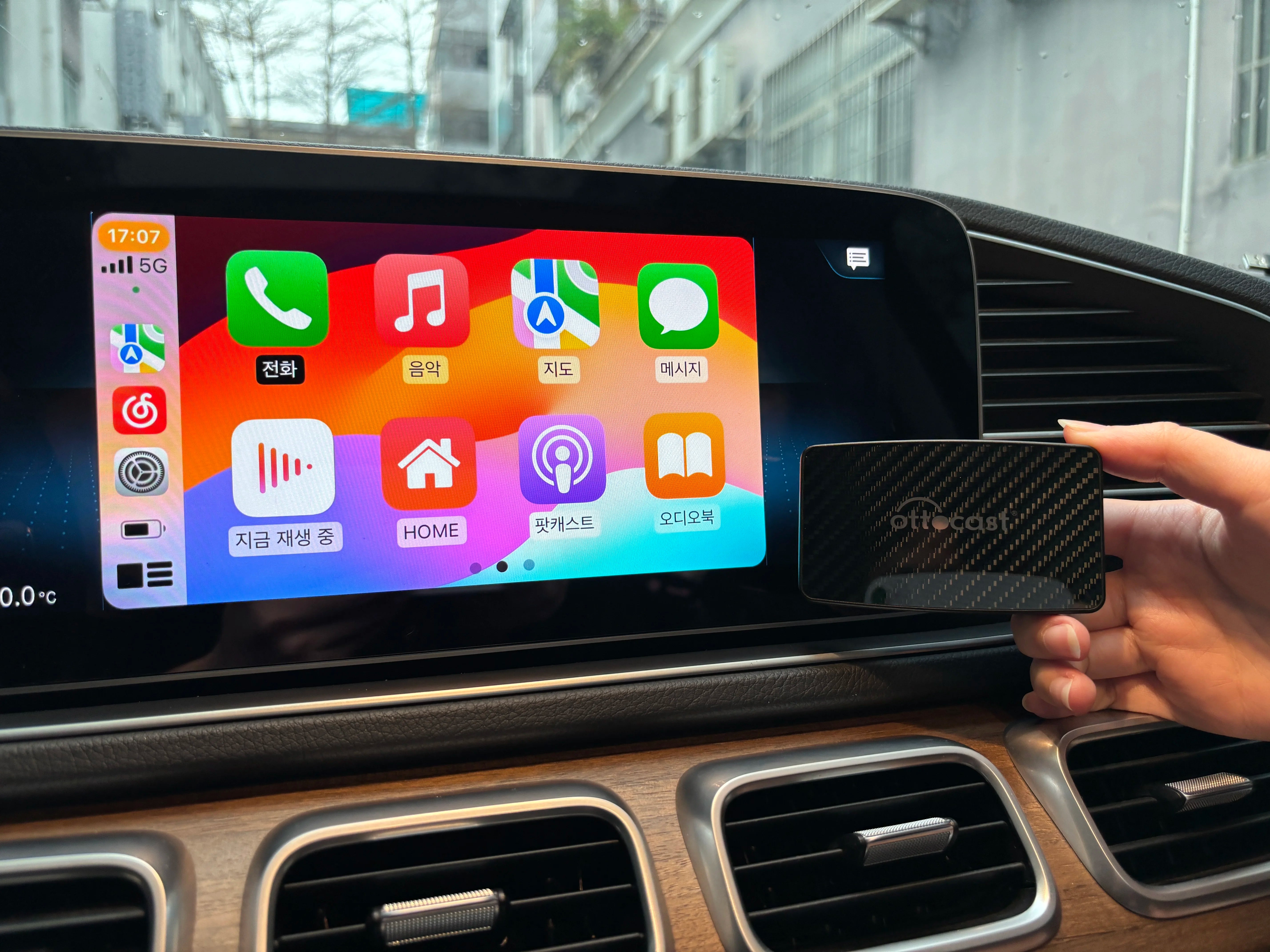 OTTOCAST Play2Video Pro Android Ai Box Pro Built in YouTube Netflix Tiktok IPTV Wired to Wireless CarPlay Car Accessories