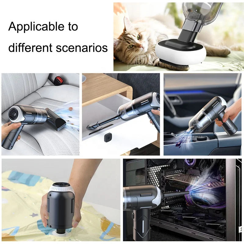39000Pa Wireless Pet Hair Vacuum with Anti-Tangle Technology