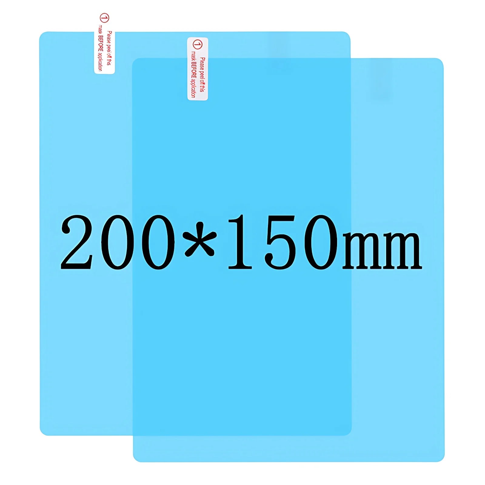 Car Rearview Mirror Anti Fog Film Universal Waterproof Film Window Glass Anti-Fog Anti-reflective Sticker Clear Auto Accessores