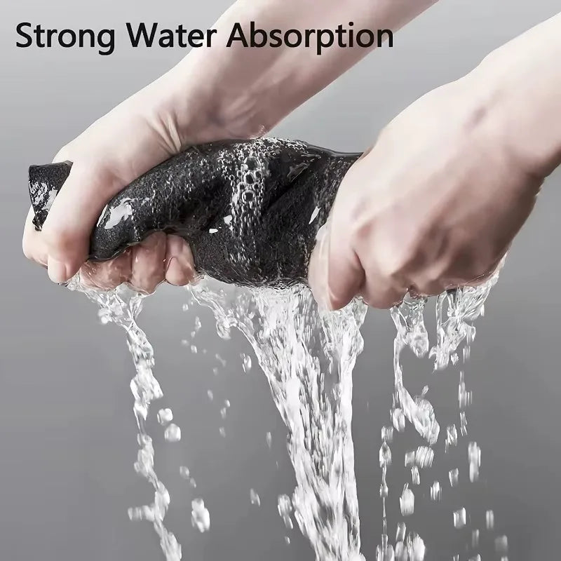 10/1PCS Thicken Magic Cleaning Cloths Super Absorbent Reusable Microfiber Windows Glass Cloth Detailing Car Drying Washing Towel