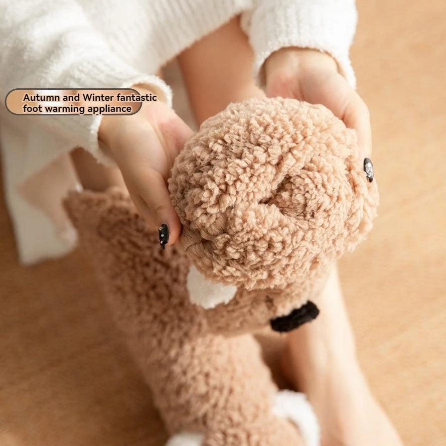 Thick Coral Fleece Thermal Floor Socks