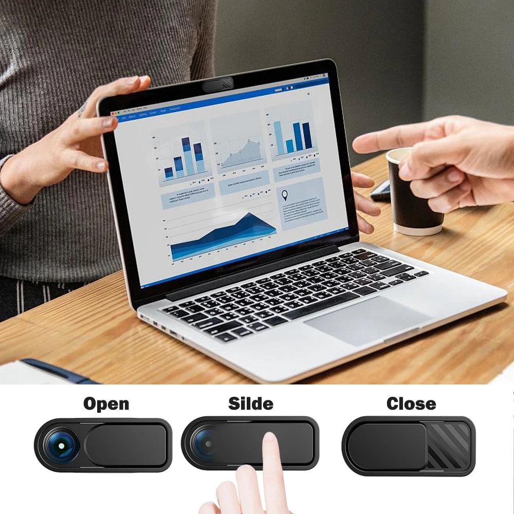 20-1PCS Webcam Camera Covers Privacy Sticker Anti-Peeping Protector Shutter Webcam Camera Lens Cover for Laptop iPad PC Macbook