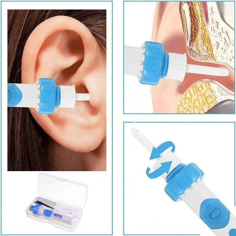 1Pc Electric Earpick for Children and Adults Ear Wax Removes Tools Protable Electric Ear Cleaner Machine Vacuum Cleaning Earwax