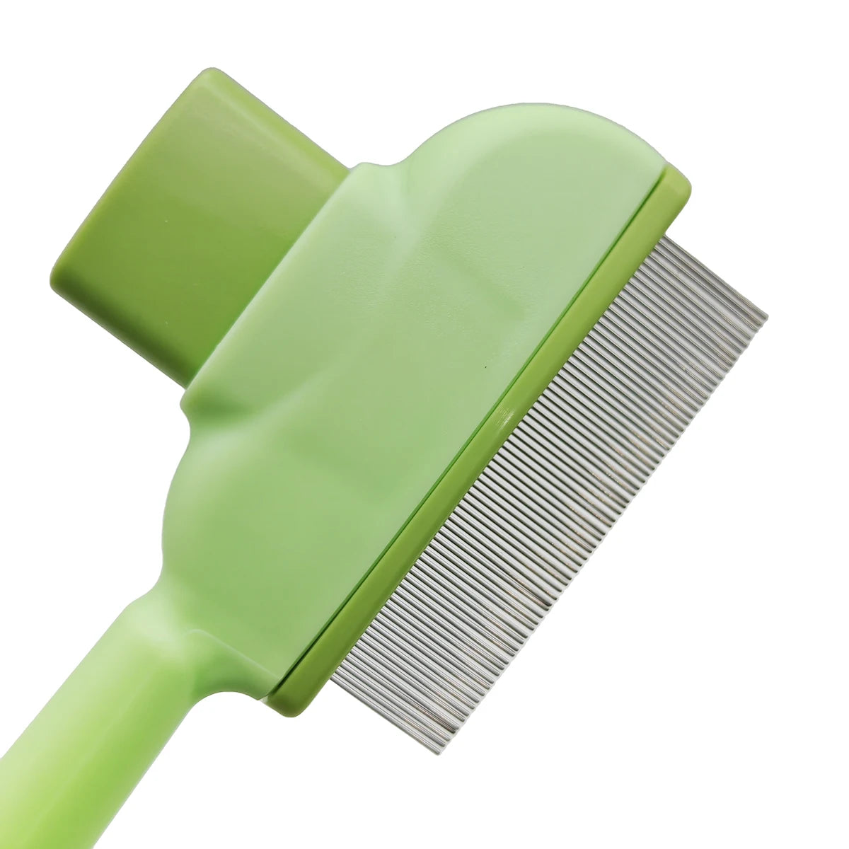 Self-Cleaning Stainless Steel Pet Grooming Brush for Dogs & Cats