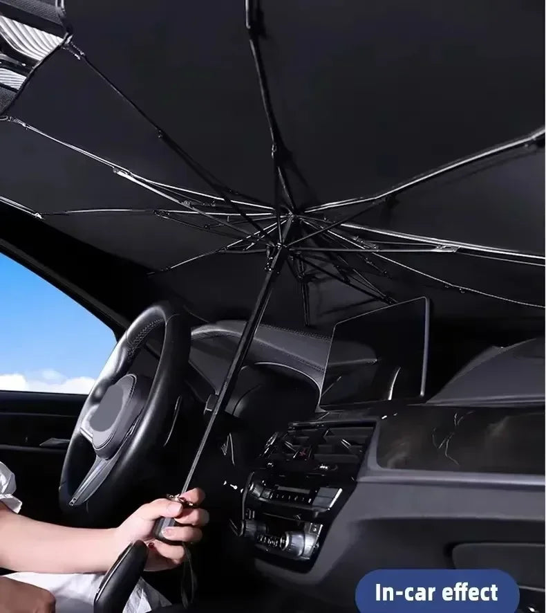 1PC Car sunshade Sun shield for car sunshade screen windshield umbrella front stop parking gear