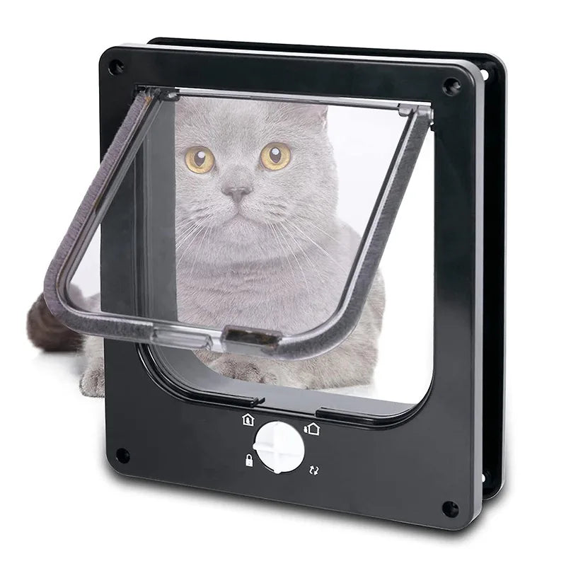 Professional 4-Way Locking Smart Pet Security Door