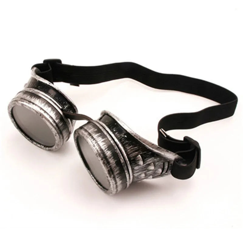 2021 Nova Chegada da Moda Óculos de Sol Estilo Vintage Steampunk Óculos de Soldar Punk Óculos Cosplay Marca Designer Lente Cinco Cores