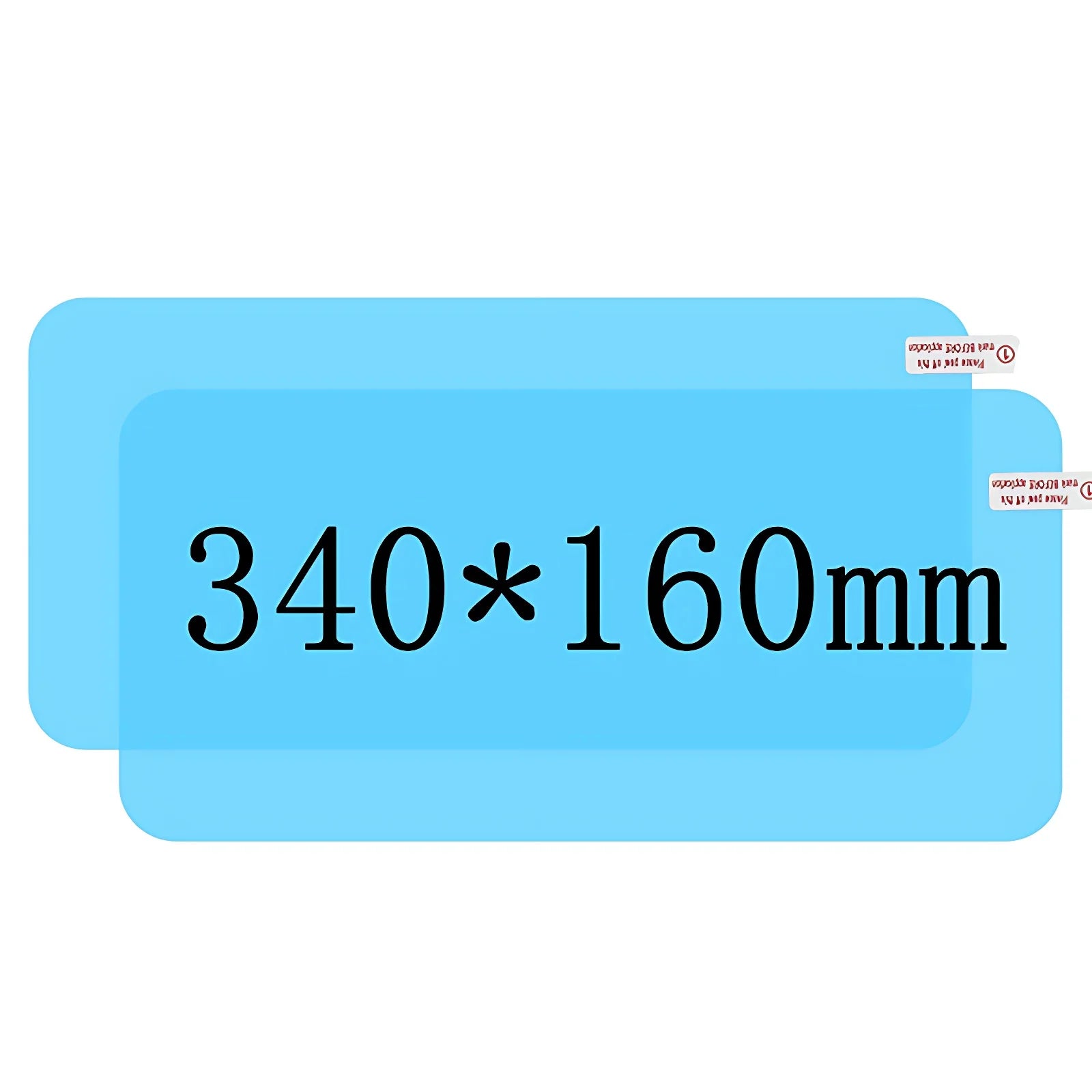 Car Rearview Mirror Anti Fog Film Universal Waterproof Film Window Glass Anti-Fog Anti-reflective Sticker Clear Auto Accessores