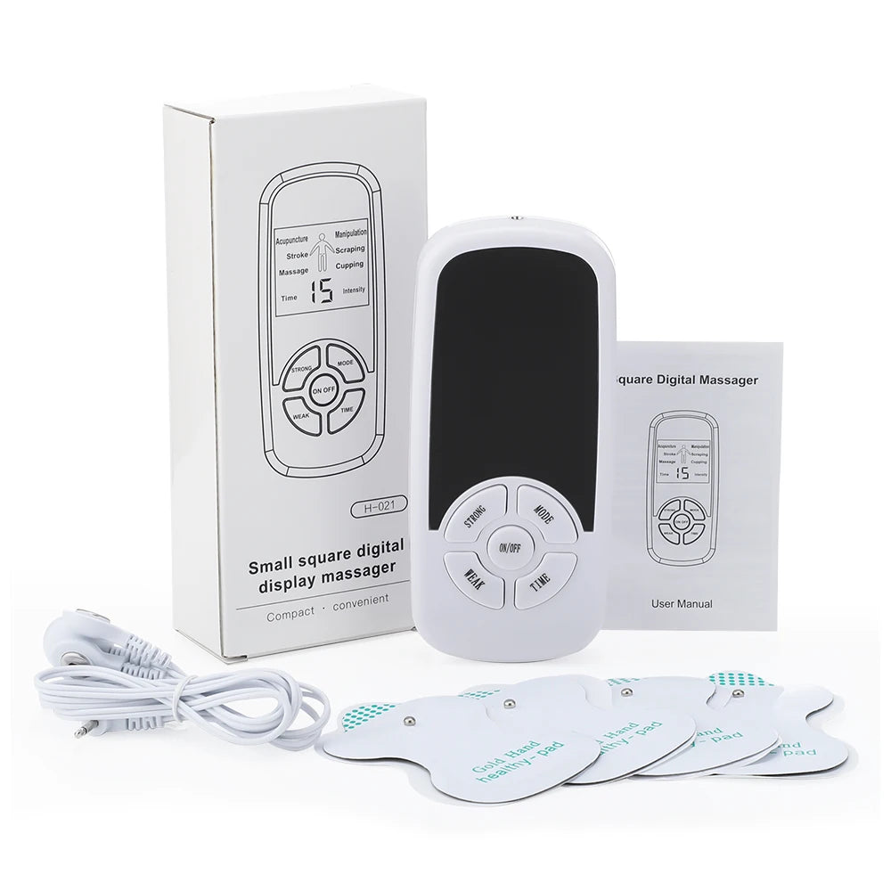 Portable EMS TENS Unit Muscle Stimulator 6 Mode Body Massager