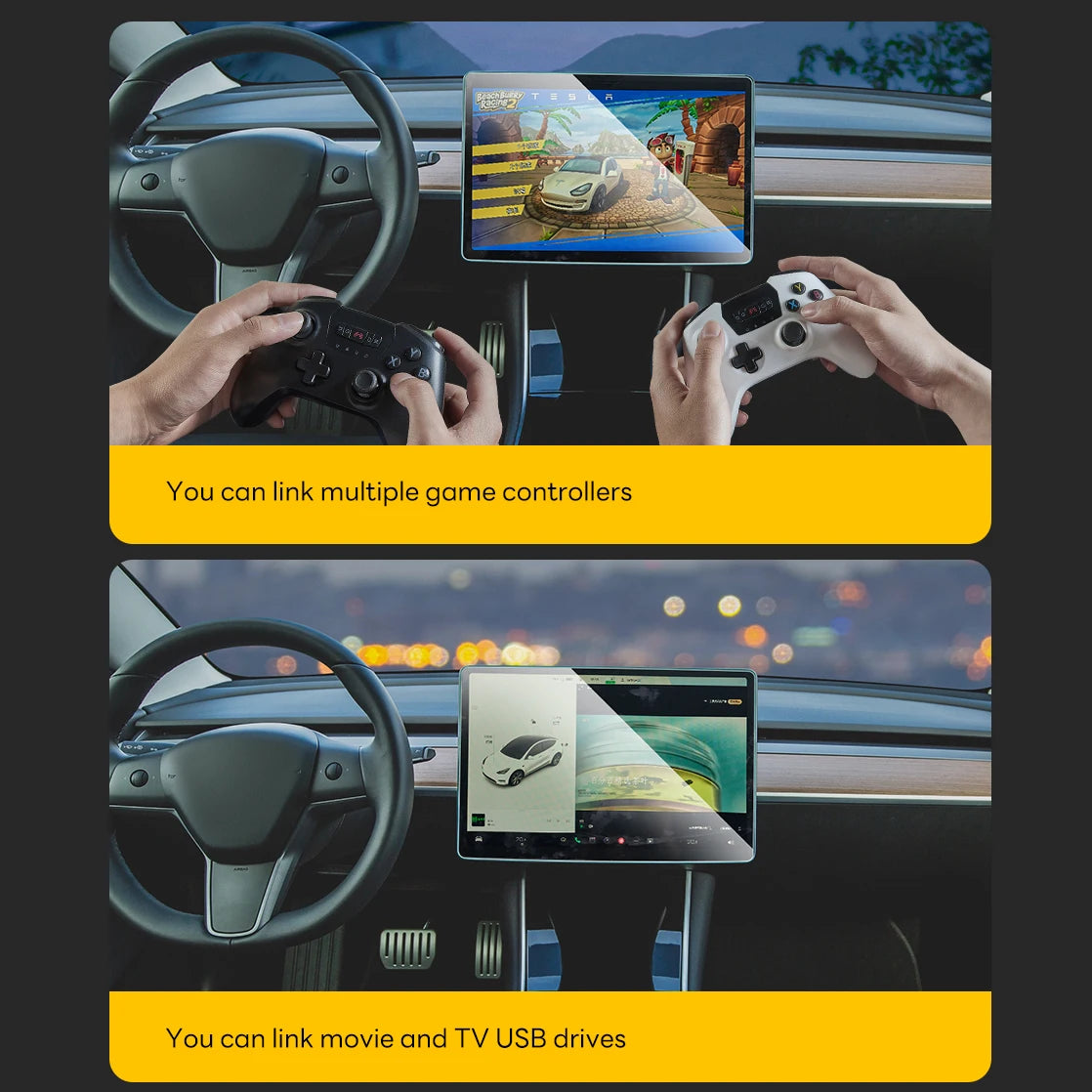 Tesla Model Y Juniper & Model 3 Highland Glovebox USB Hub