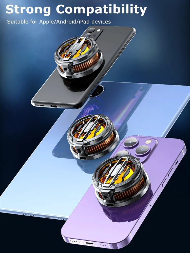 MEMO 2024 NEW Magnetic/Back-clip 2 IN 1 Mobile Phone Semiconductor Cooling Fan Radiator CX07 for Game Cooler