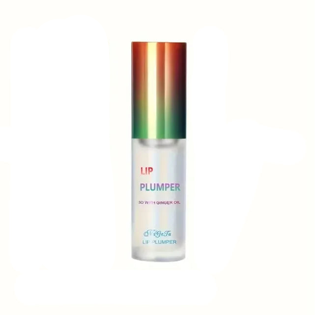 Ginger and Mint Volumising Lip Oil Plumper Serum Duo