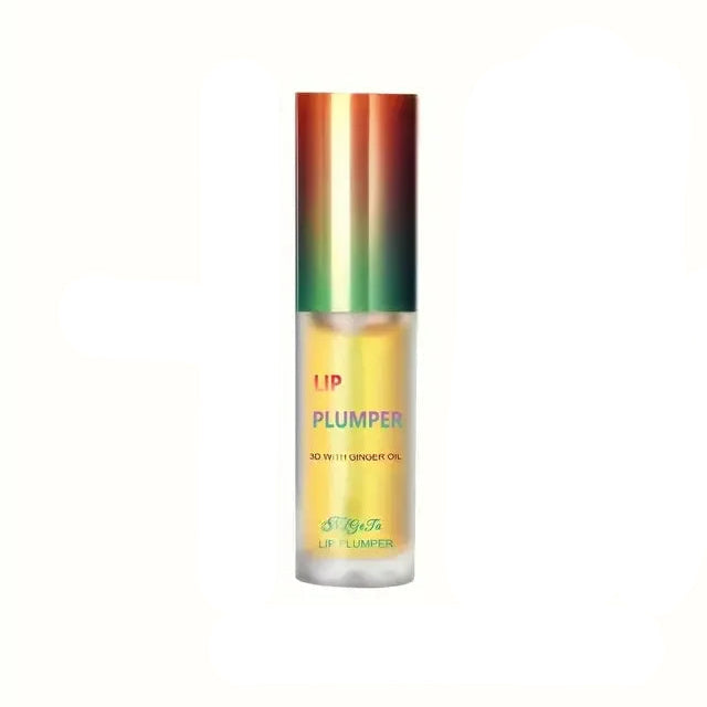 Ginger and Mint Volumising Lip Oil Plumper Serum Duo