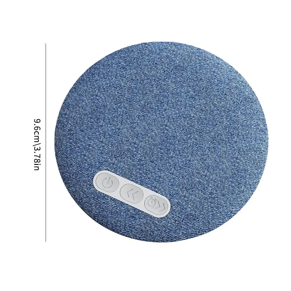 Bedroom Pillow Speaker Bluetooth 5.4 Under Pillow Sound Machine with White Noise 30 60 90 Min Timers HiFi Stereo Sound