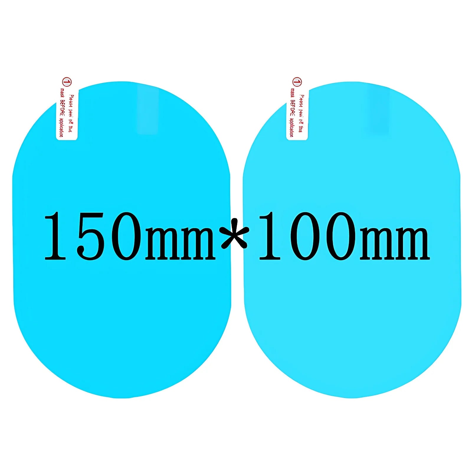 Car Rearview Mirror Anti Fog Film Universal Waterproof Film Window Glass Anti-Fog Anti-reflective Sticker Clear Auto Accessores