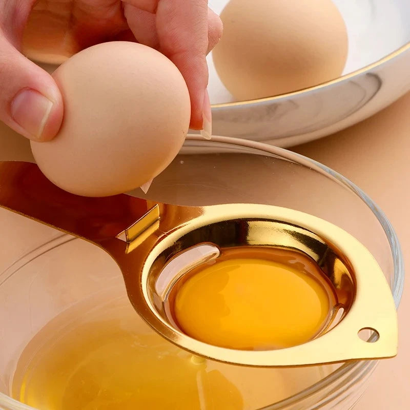 Stainless Steel Precision Handle Egg Separator