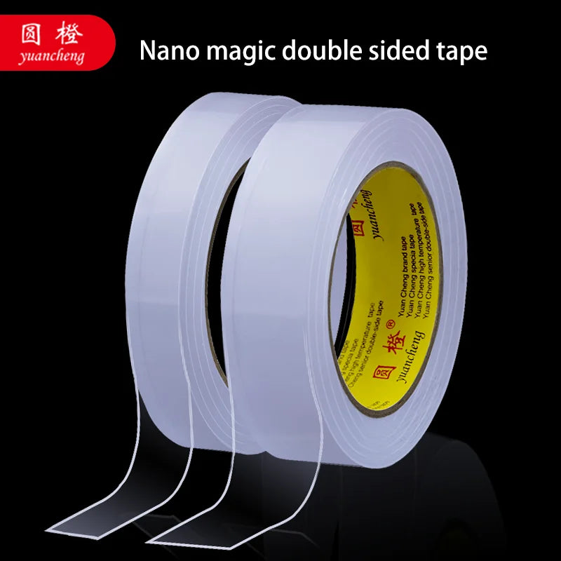 1M/3M/5M Nano Length Tape Double Sided Tape Reusable Waterproof Adhesive Strong Tapes Cleanable Kitchen Bathroom Supplie