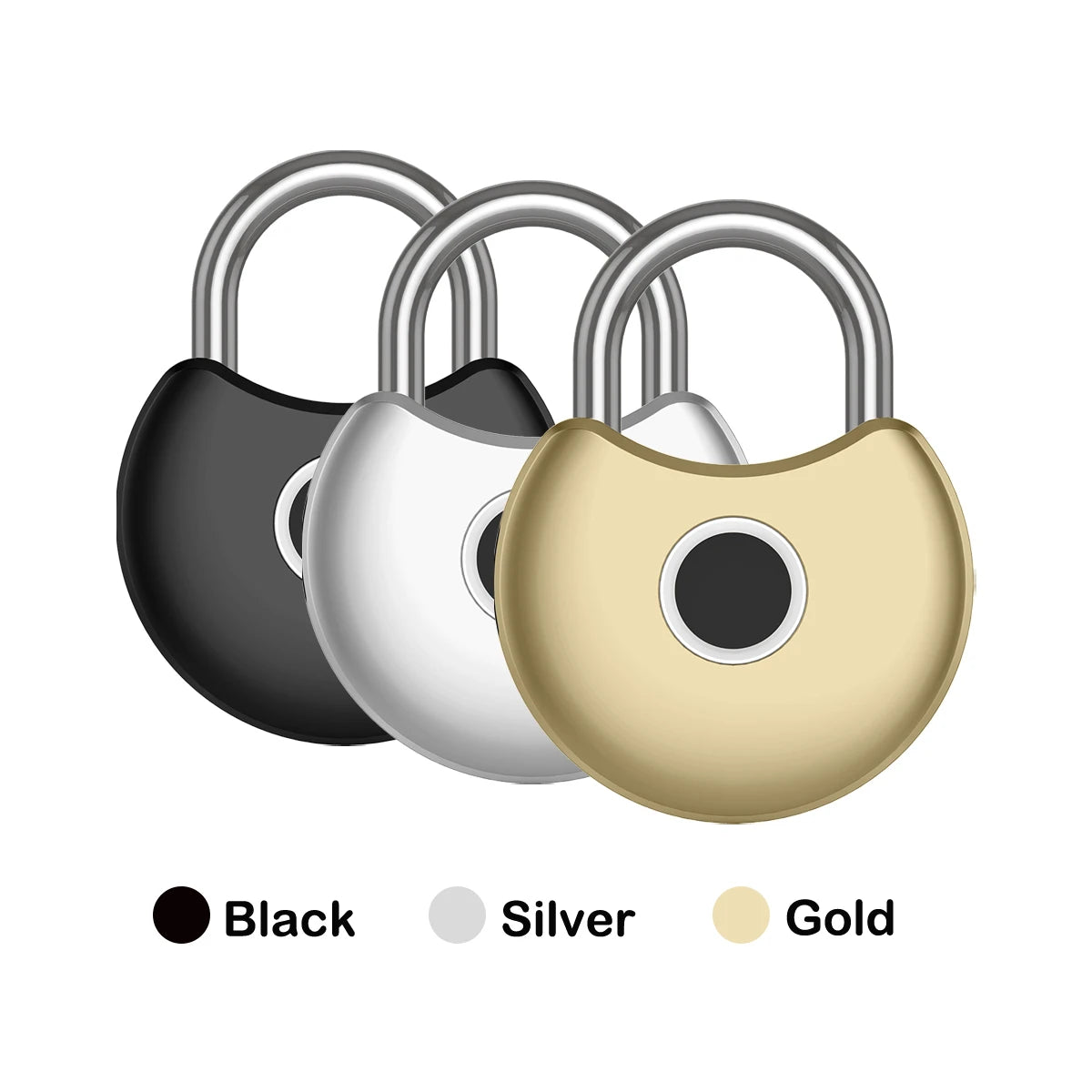 RAYKUBE Tuya Smart Padlock Fingerprint Waterproof USB Charging Quick Identification Unlock Sensor High Quality P70/P55/PQ1
