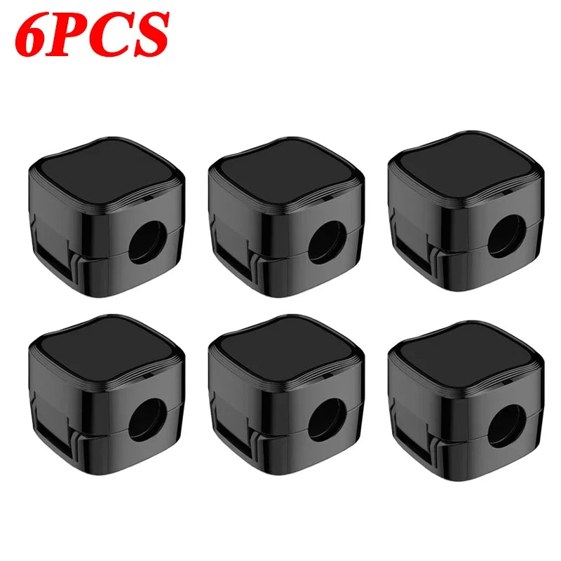 Magnetic Cable Clip Winder Holder Adhesive Wire Keeper Cord Cable Organizer Usb Charging Line Winder For Office Desktop Home
