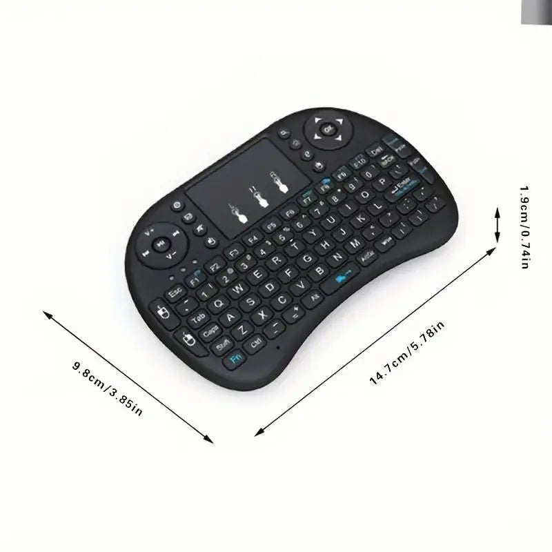 Bluetooth Wireless i8 Mini Keyboard Backlit 2.4G USB English with Touchpad Air Mouse Remote Control Touchpad For Android TV Box
