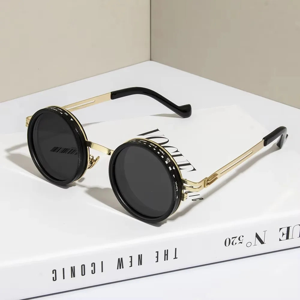 ND2-400 9-Level Adjustable Polarized UV400 Dimming Sunglasses