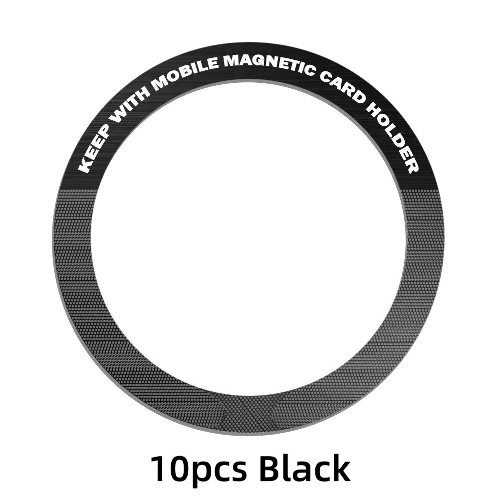 5/10 Pcs Magnetic Ring Wall Holder For iPhone Magnet Wall Mobile Phone Holder Magnetic Car Phone Stand Powerful Magnet Car Mount