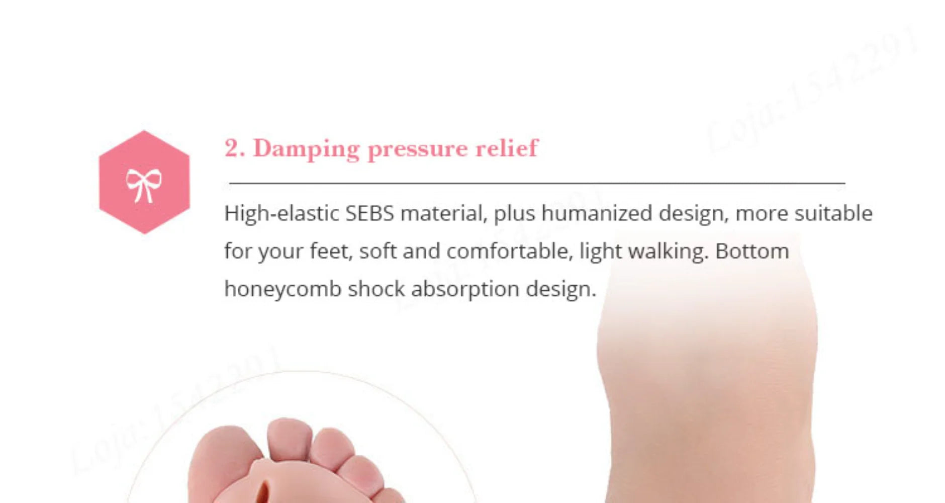 2pcs Silicone Toe Separator Hallux Valgus Corrector Bunion Orthotics Protector Pain Relief Forefoot Pad Socks Foot Care Pedicure