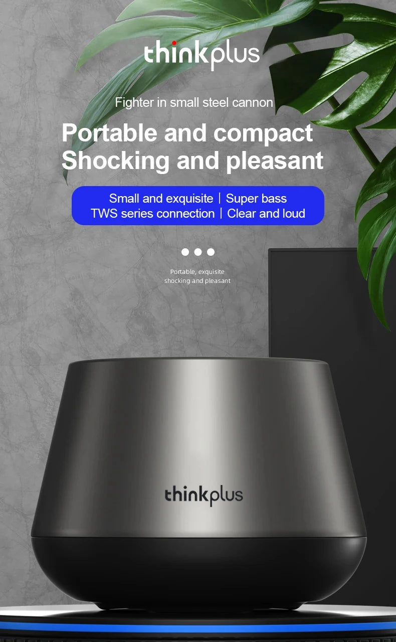 Lenovo K3 Pro 5.0 Portable Bluetooth Speaker Stereo Surround Wireless Bluetooth Speakers Music Audio Player Loudspeaker