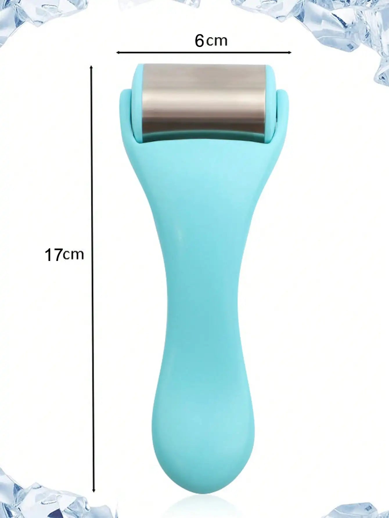 1 Pcs Skin Care Face Roller Cool Ice Roller Massager Household Skin Tighten Device Firming Skin Relieving Fatigue Massager