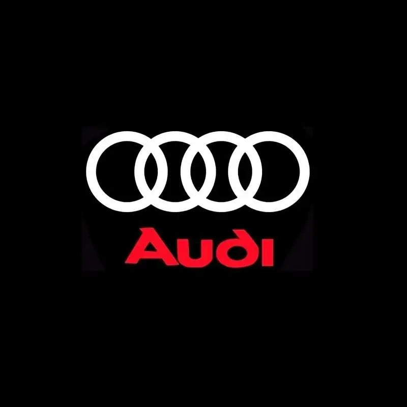 Luz de Boas-Vindas LED para Porta de Carro HD Projetor para Audi A3 A4 B8 8P 8V A6 C7 A5 Q5 B7 B6 B9 SLINE QUTTRO RS SQ5 Q3 Q7 S3 S4 S5 Q5