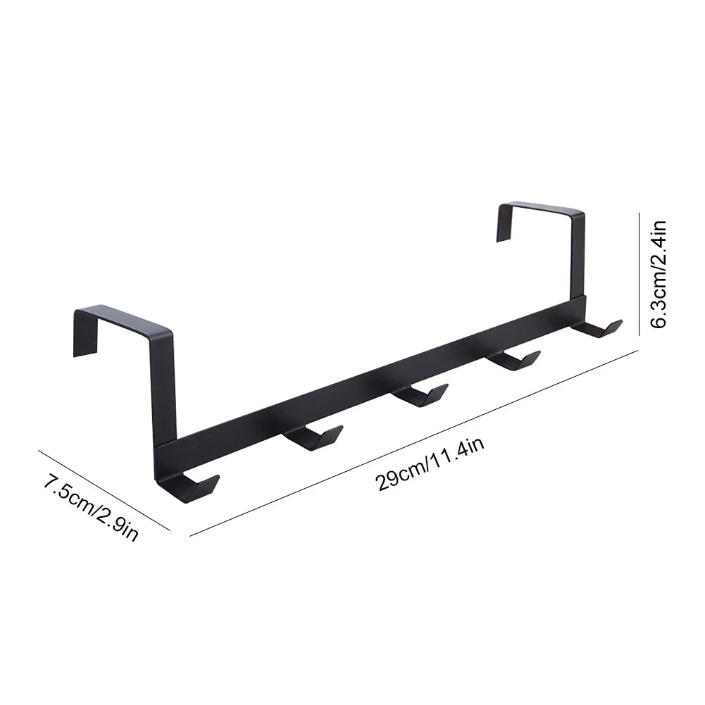 360° Rotating Stainless Steel Six-Claw Belt and Accessory Hanger