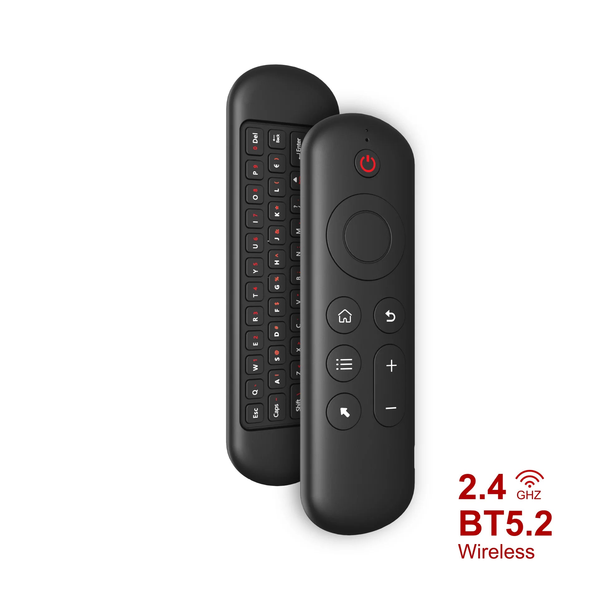 MRSVI Air Mouse Remote Control M5 Wireless 2.4G&Bluetooth With 7 Color Backlit Gyroscope Keyboard for Smart Android TV Box,PC