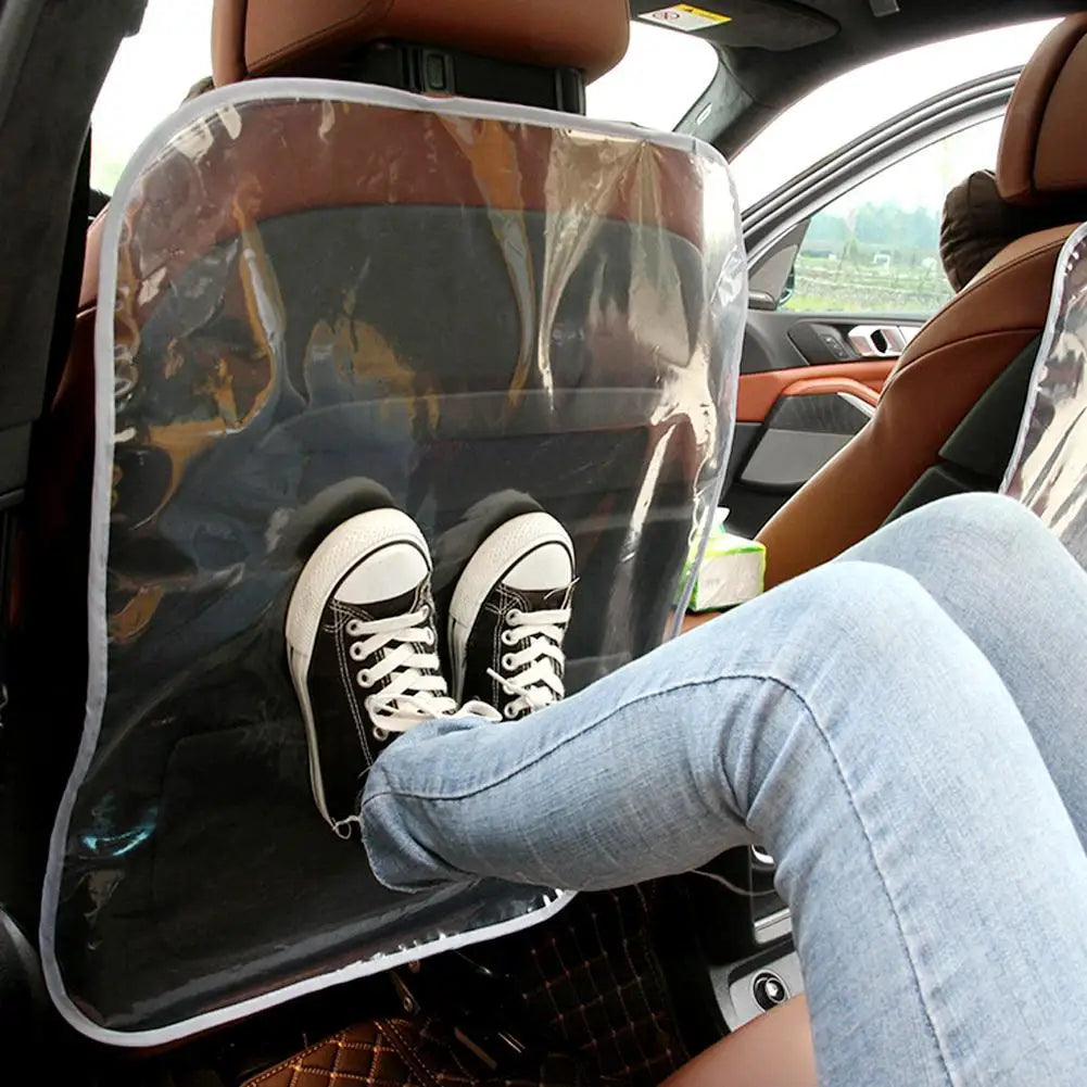 Car Seat Back Cover Protector For Kids Children Baby Kick Mat From Mud Dirt Clean Seat Covers Automobile Kicking Mat Accessories