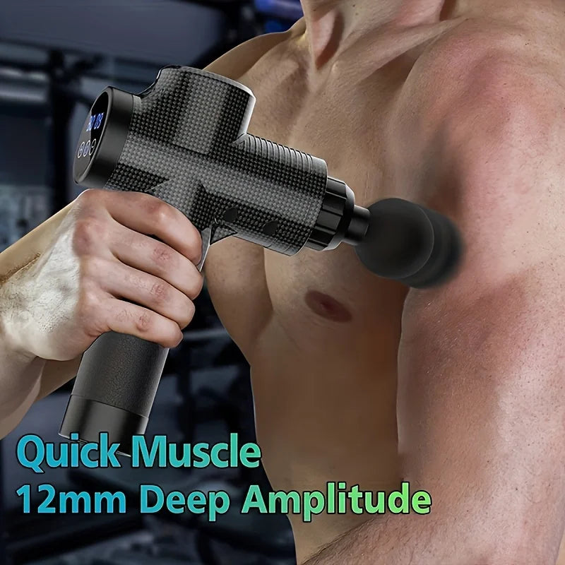 Portable Deep Tissue Fascia Massage Gun for Muscle Recovery