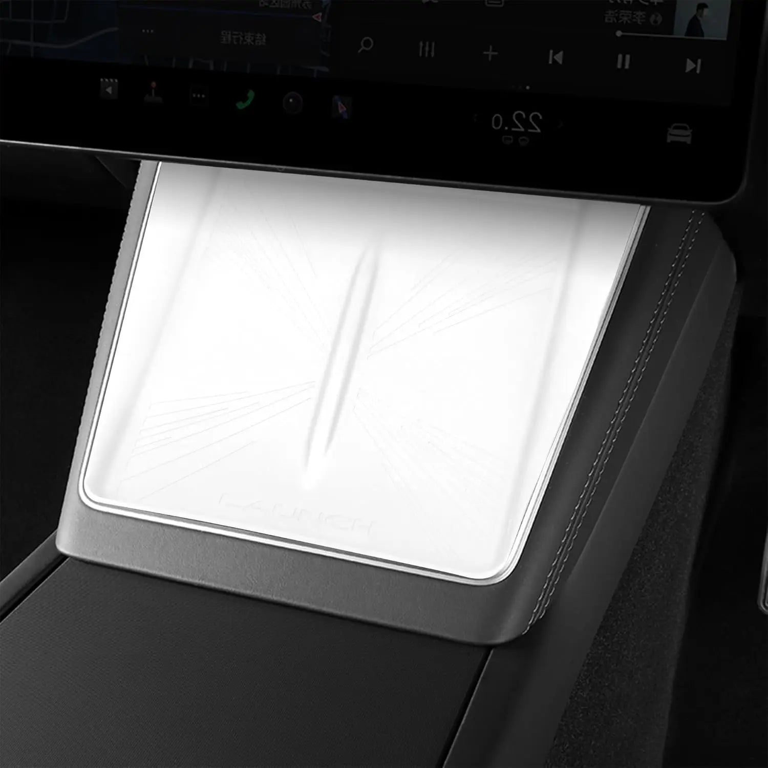 Tesla Model Y 2025-Present Juniper Wireless Charger Silicone Mat
